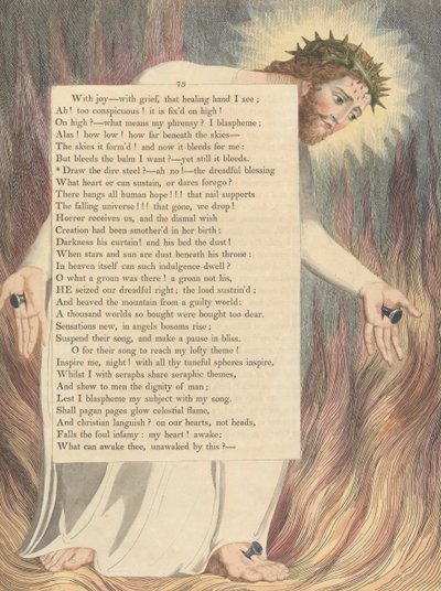 Youngs Nachtgedanken, Seite 73 von William Blake